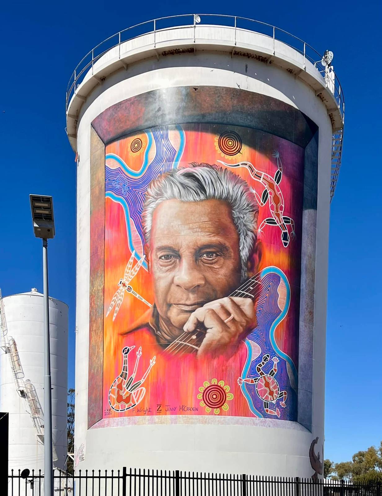 Jenny McCracken, Frank Wright&mdash;Walgett Water Tower - Jimmy Little