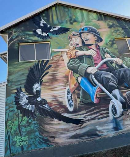 The Kids and the Magpie