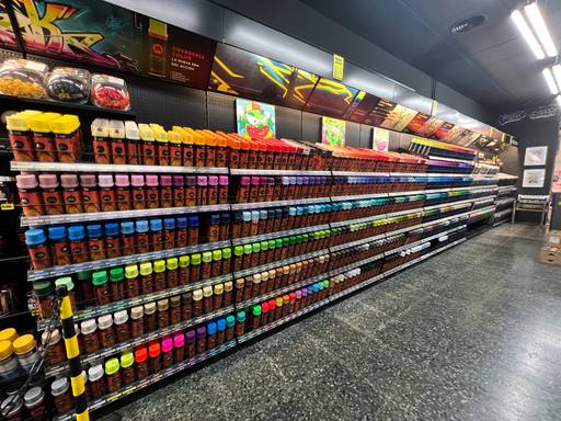 Molotow Barcelona - Tienda de Graffiti y Street Art